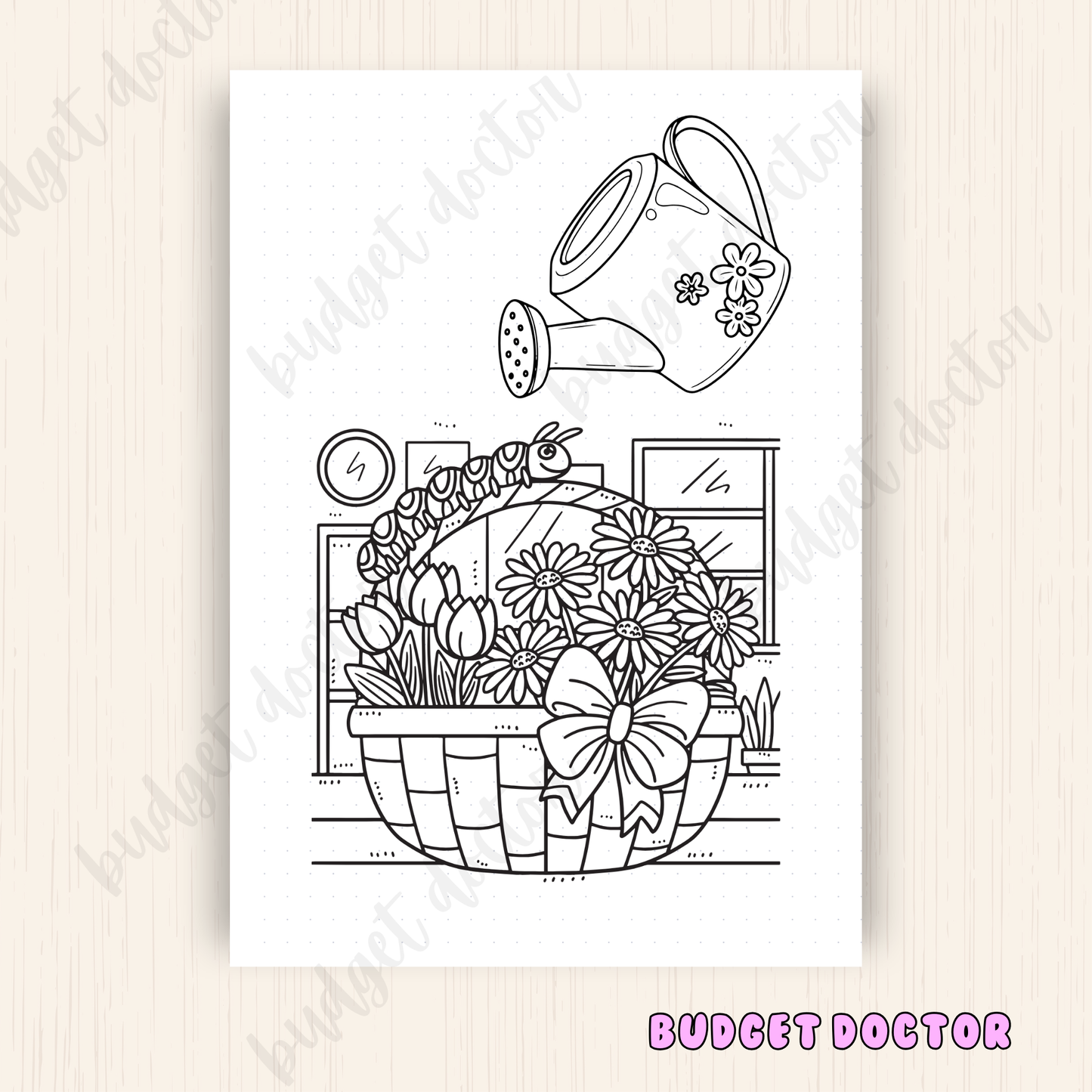 Spring Color Pages | Journal Inserts