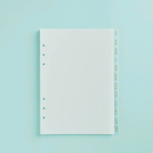 Monthly Tab Dividers | Journal Accessory for your Planner