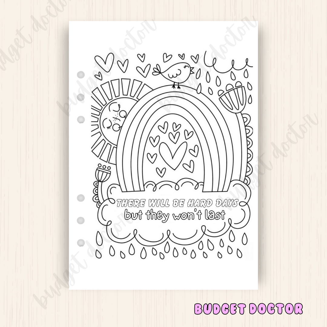 Coloring Pages | Journal Inserts