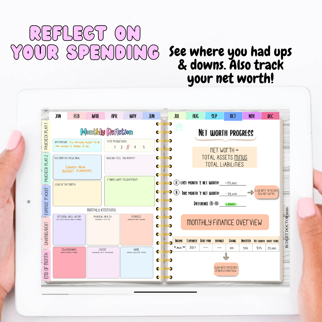 The PASTEL Budget Planner | Digital