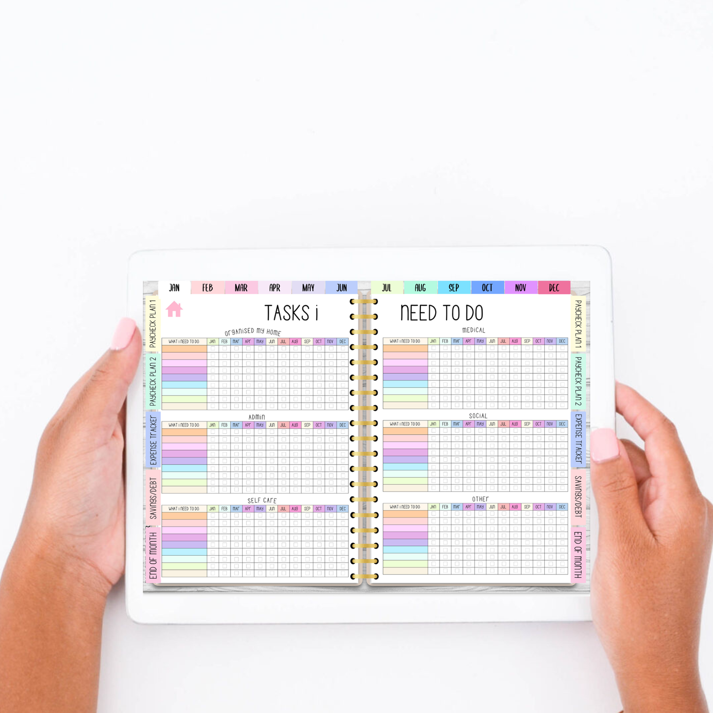 The PASTEL Budget Planner | Digital