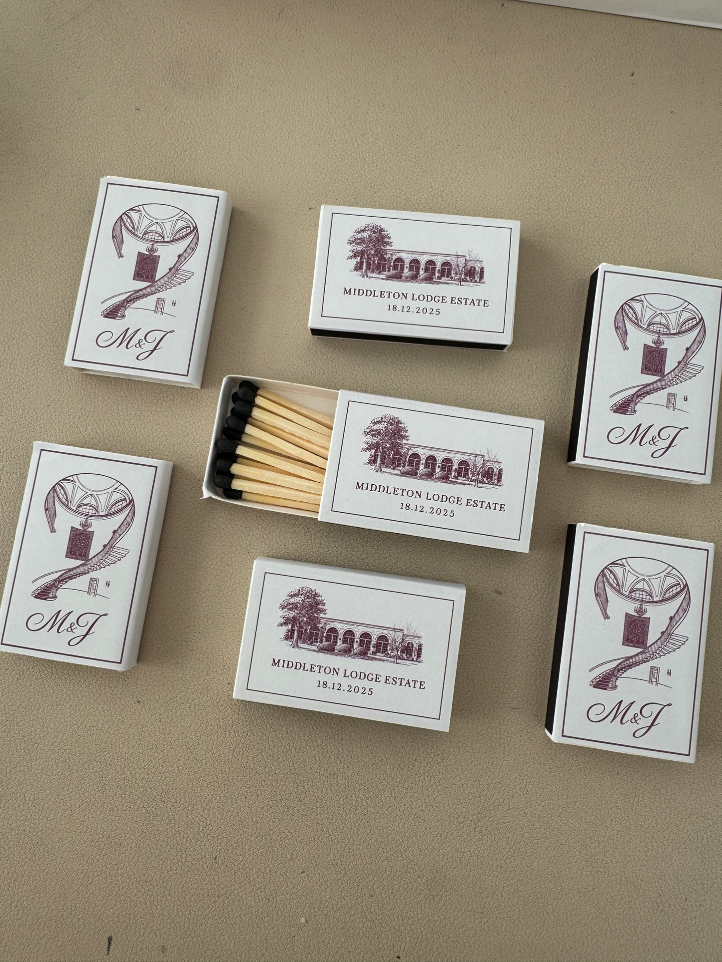 Match Boxes Personalised