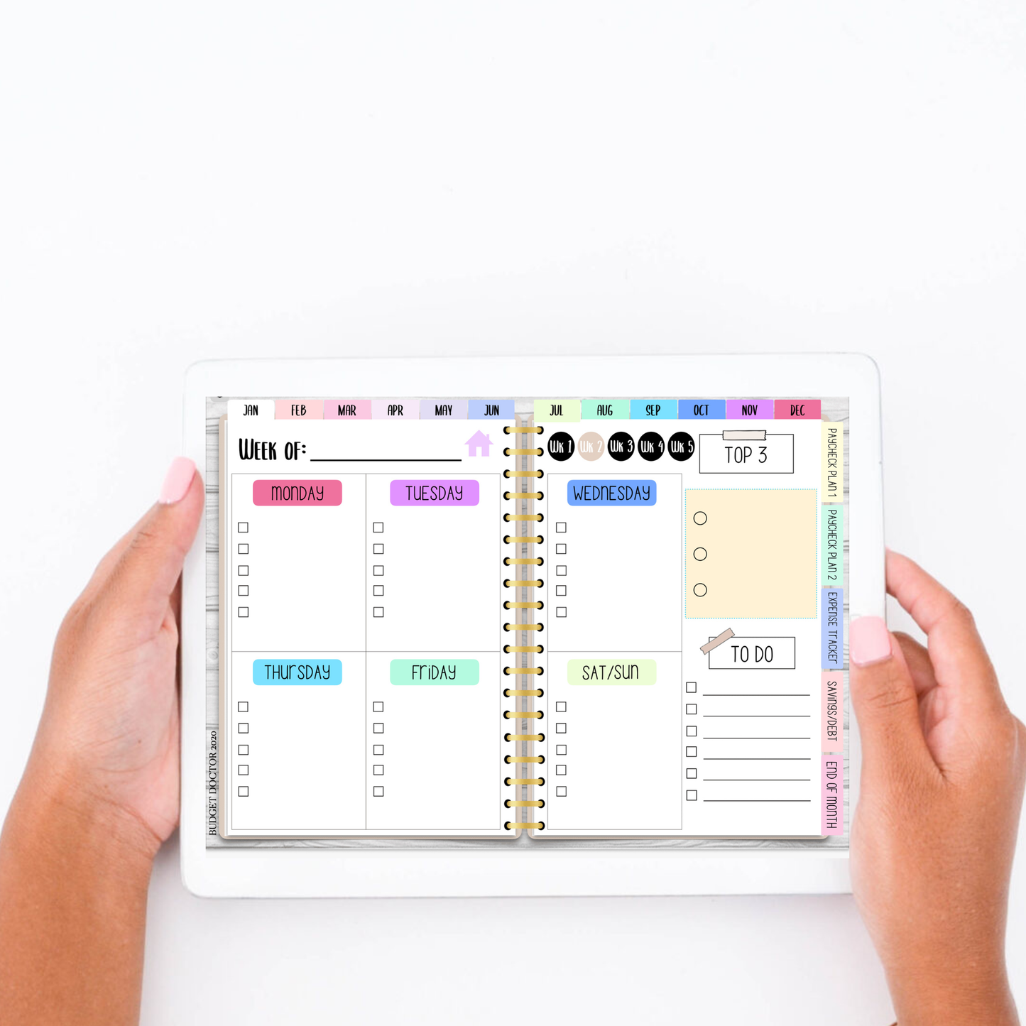 The PASTEL Budget Planner | Digital