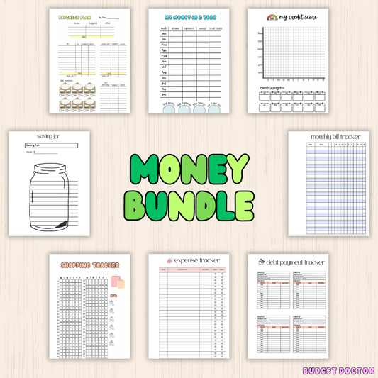 Money Bundle Insert Set | Physical