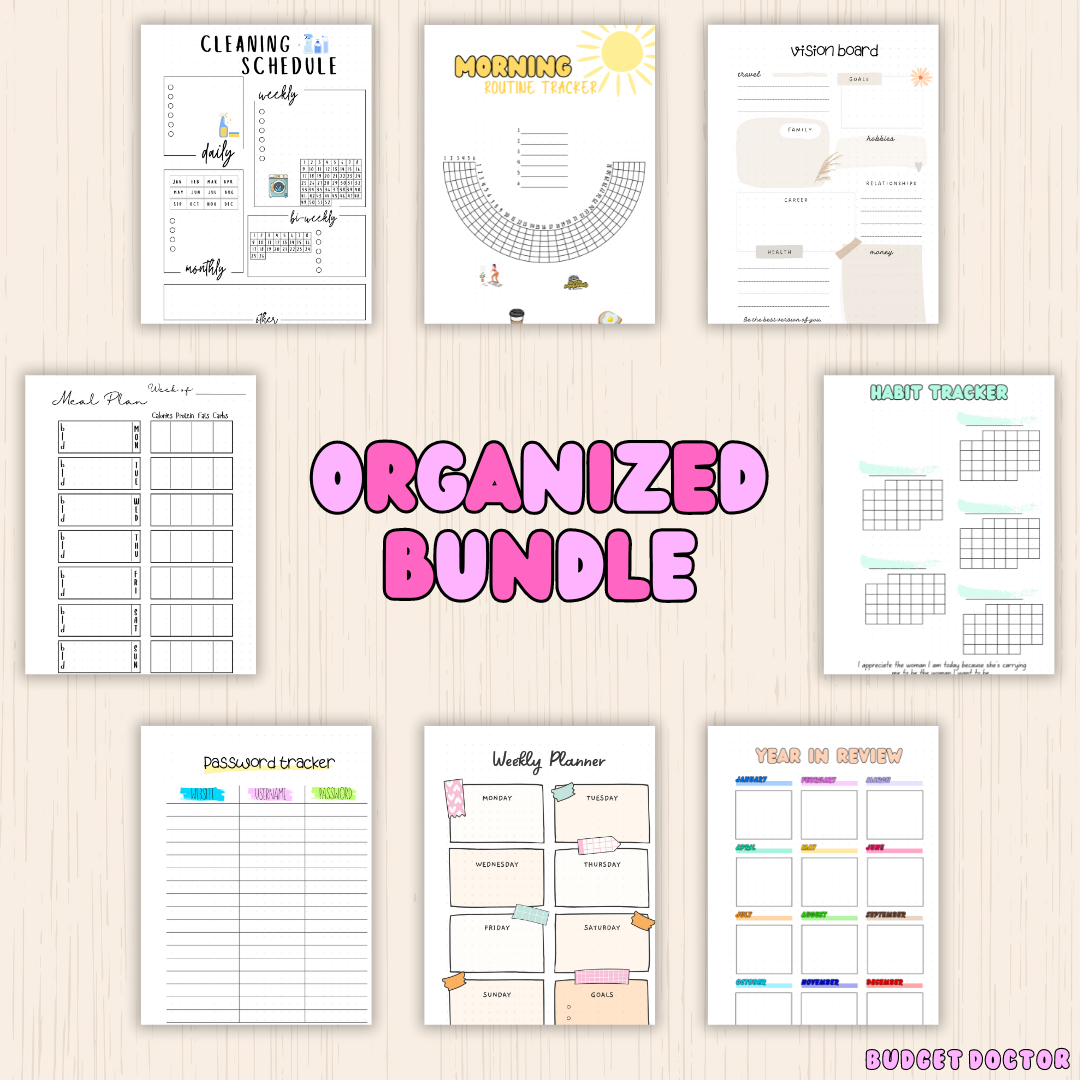 Organized Bundle Inserts | Physical