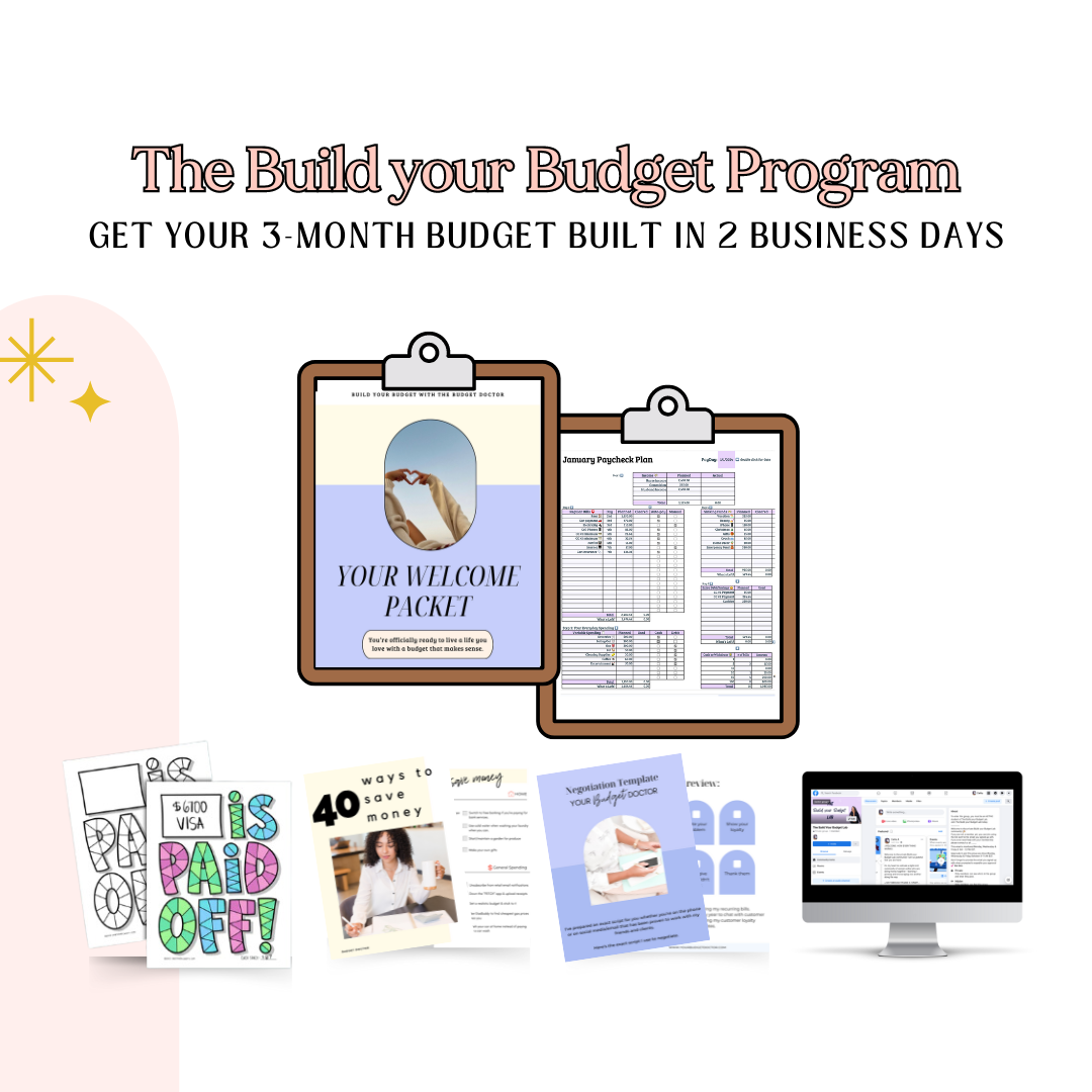 The BUILD YOUR BUDGET Program