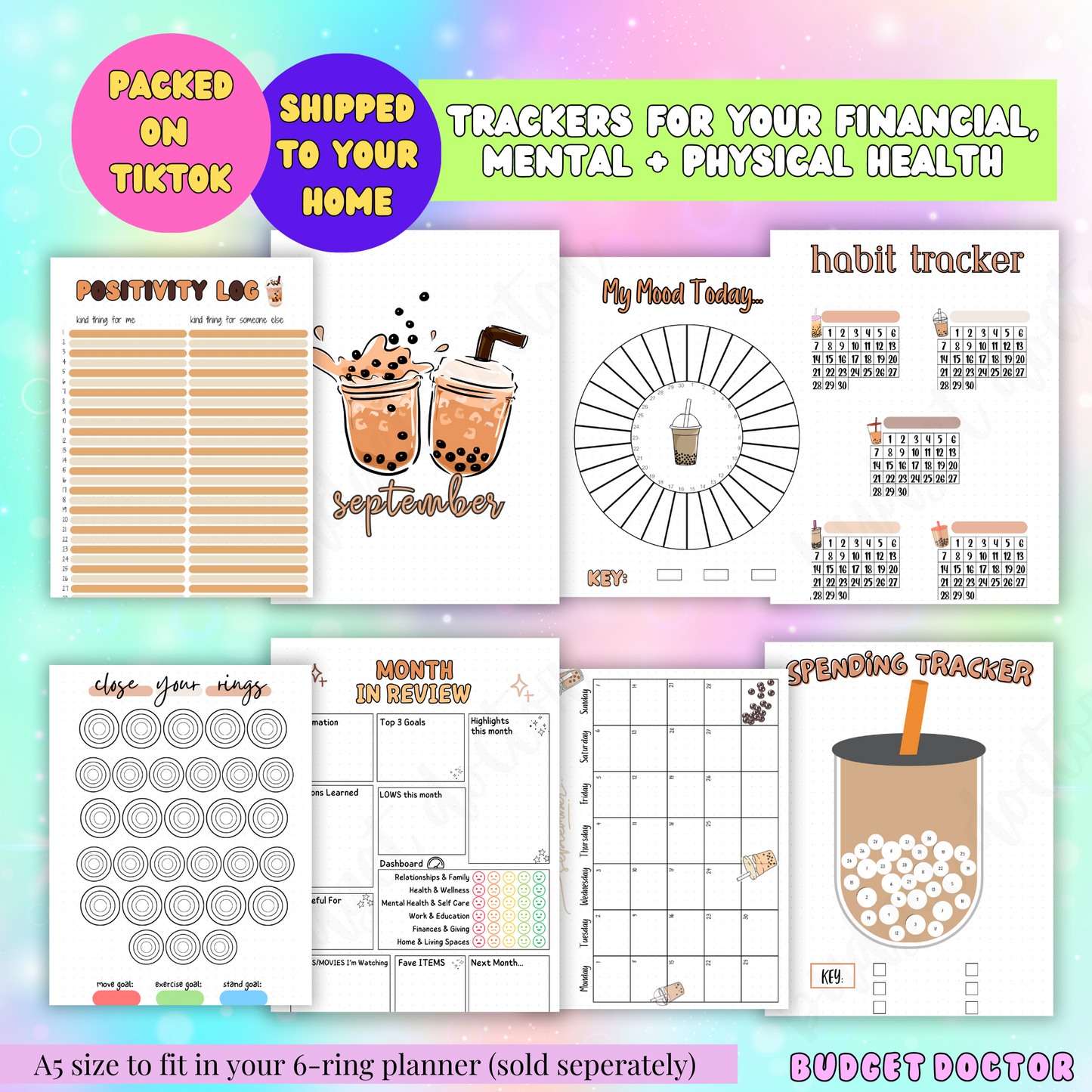 September Bubble Tea Spreads | Physical | 2025