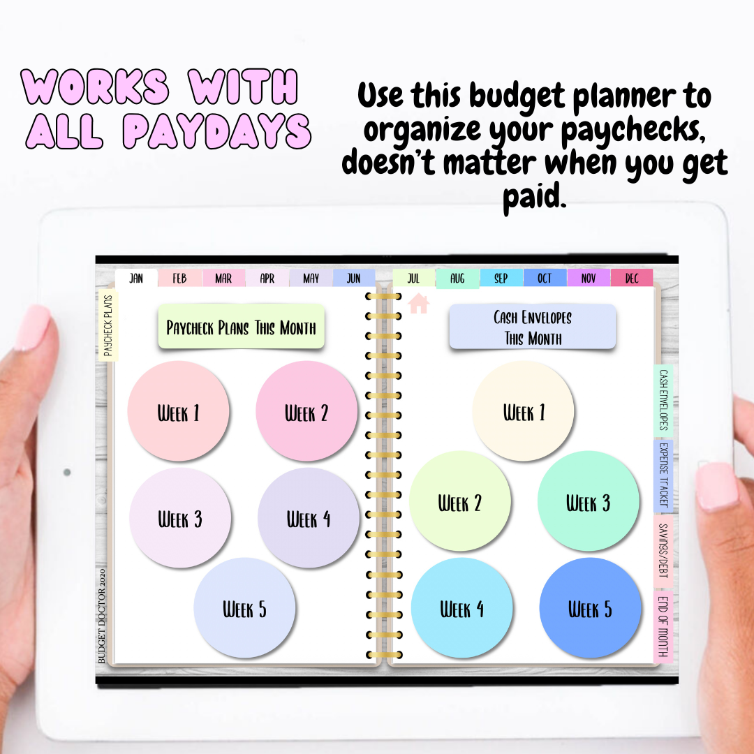 The PASTEL Budget Planner | Digital