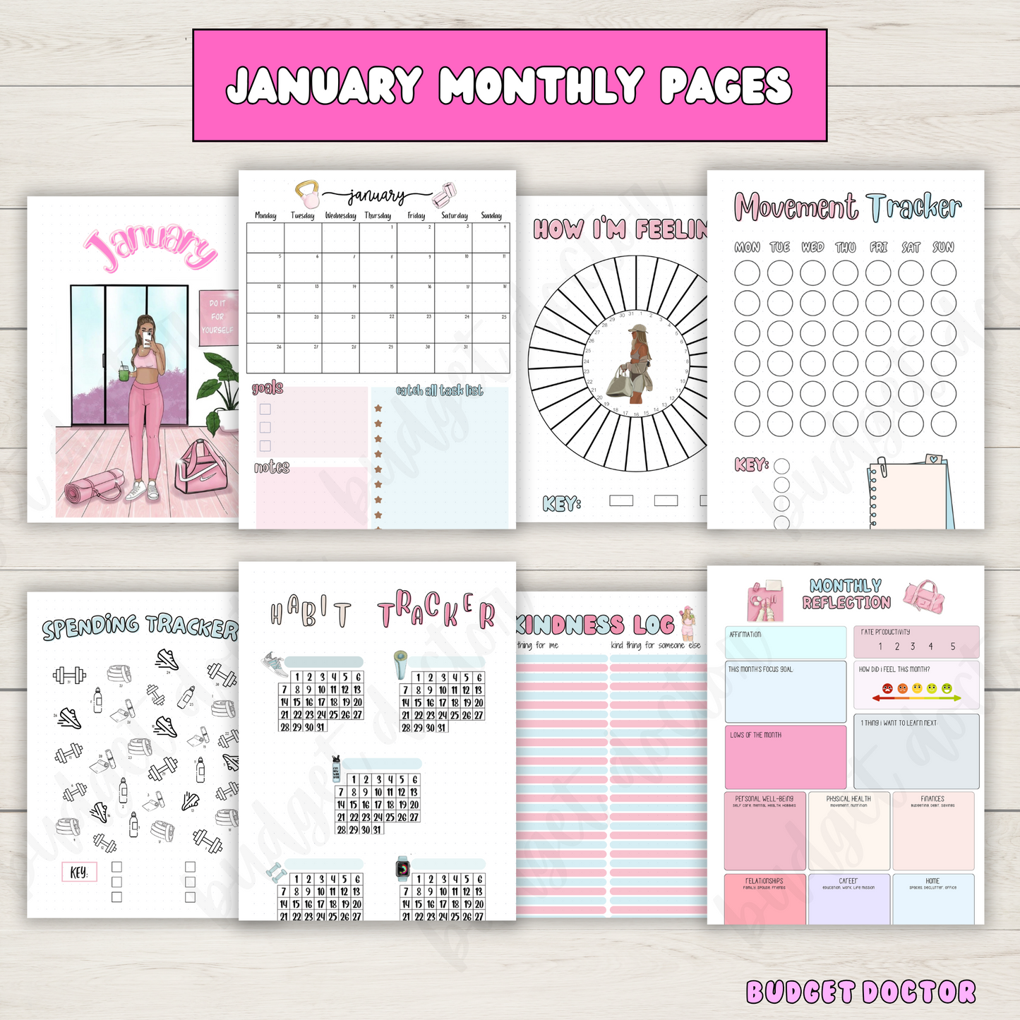 January Exercise Reset Monthly Spreads | Physical | 2026