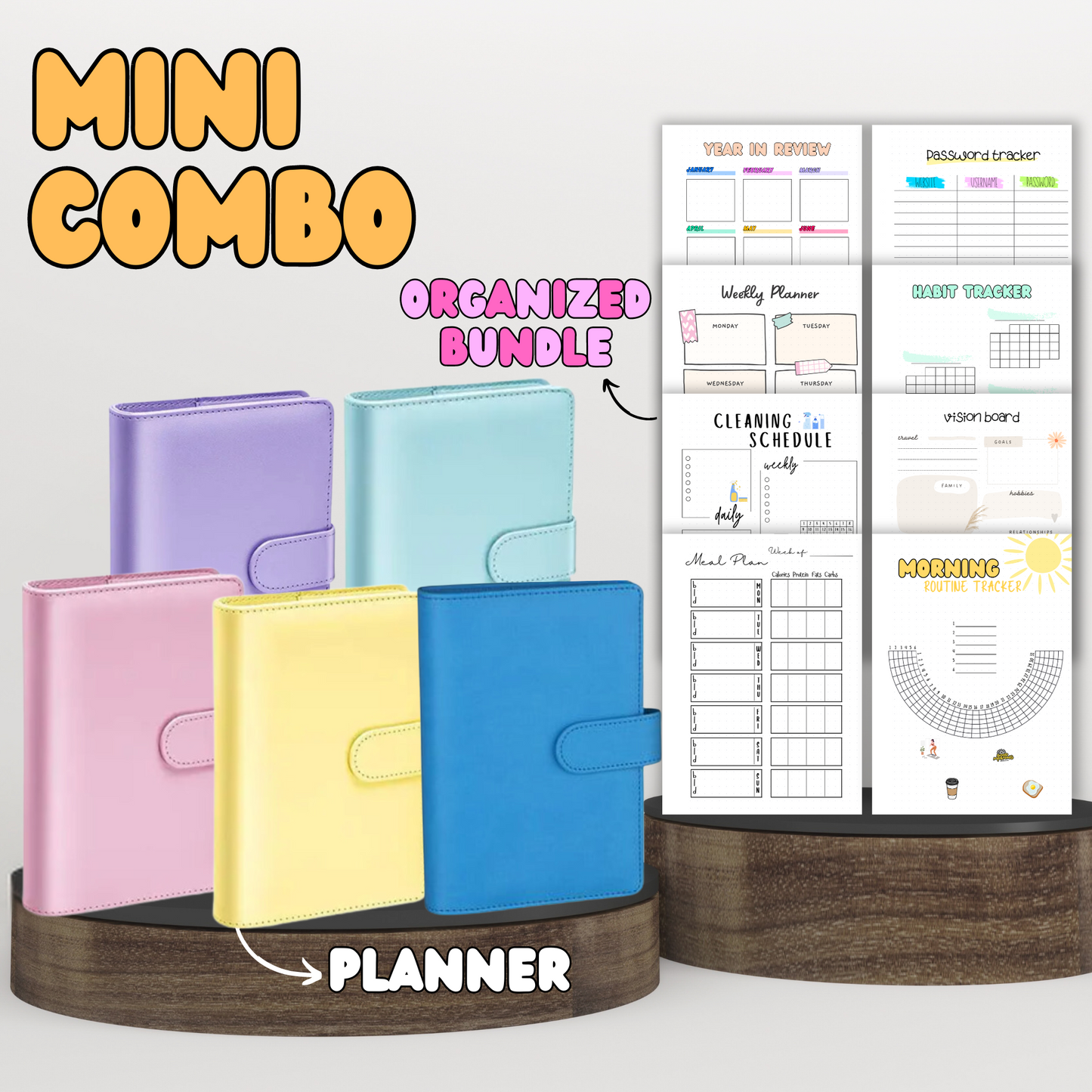 Mini Combo | Planner + Your Choice Bundle