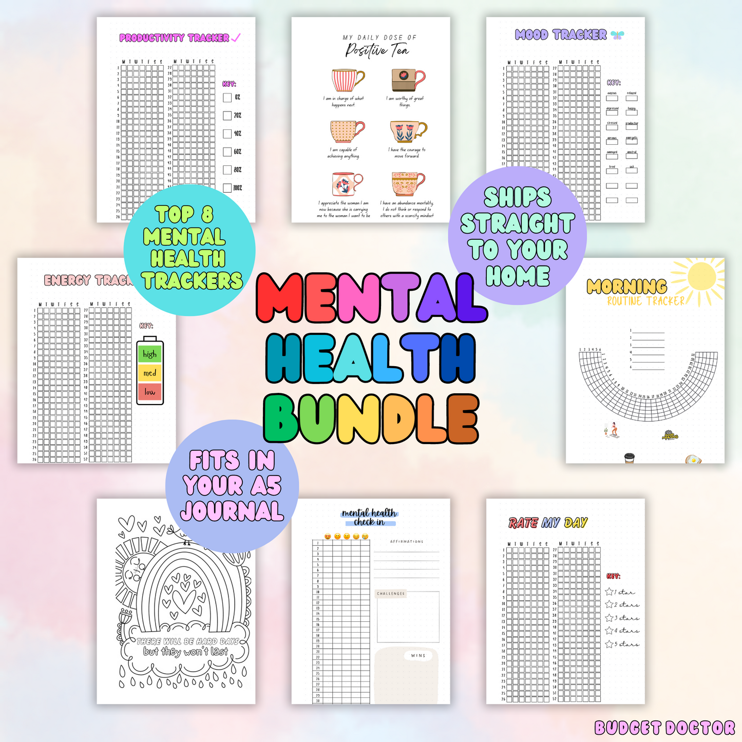 Mental Health Bundle Insert Set | Physical